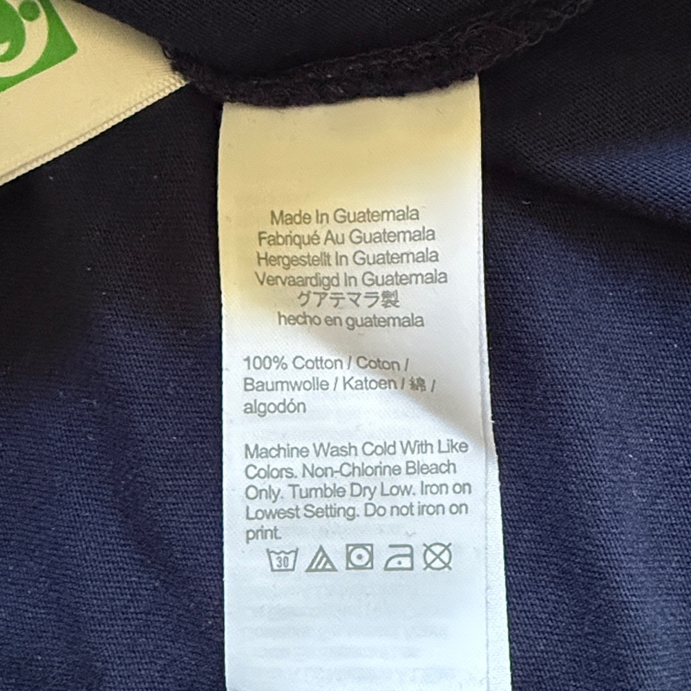 J. Crew Navy Collector Lobster Tee Women’s Medium NWOT - Picture 8 of 8
